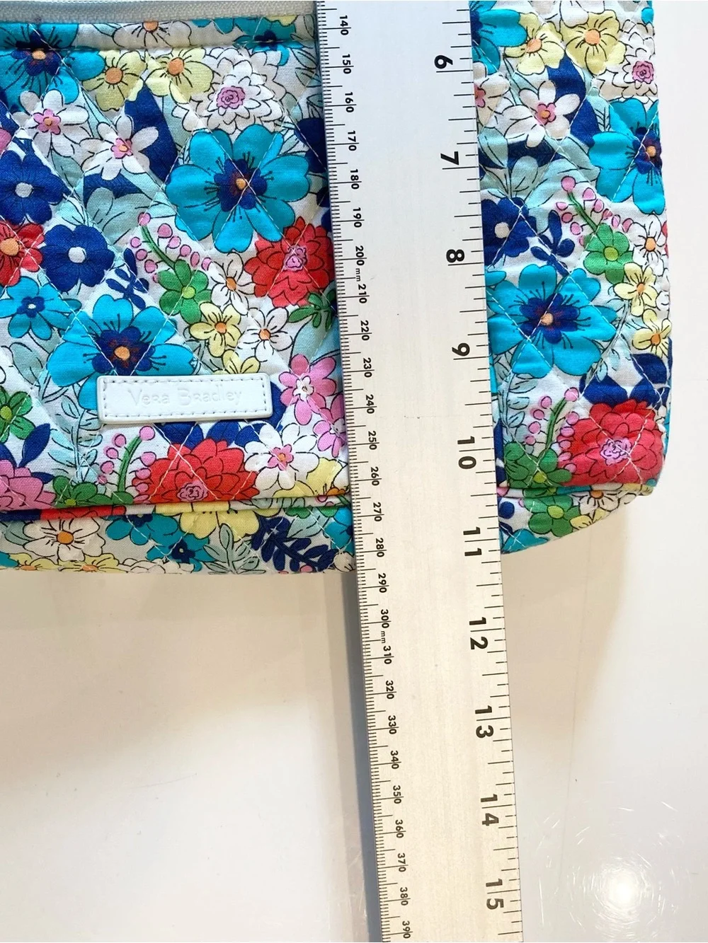 Nwot VERA BRADLEY Crossbody Bag Multicolor Adjustable Strap Quiled Floral